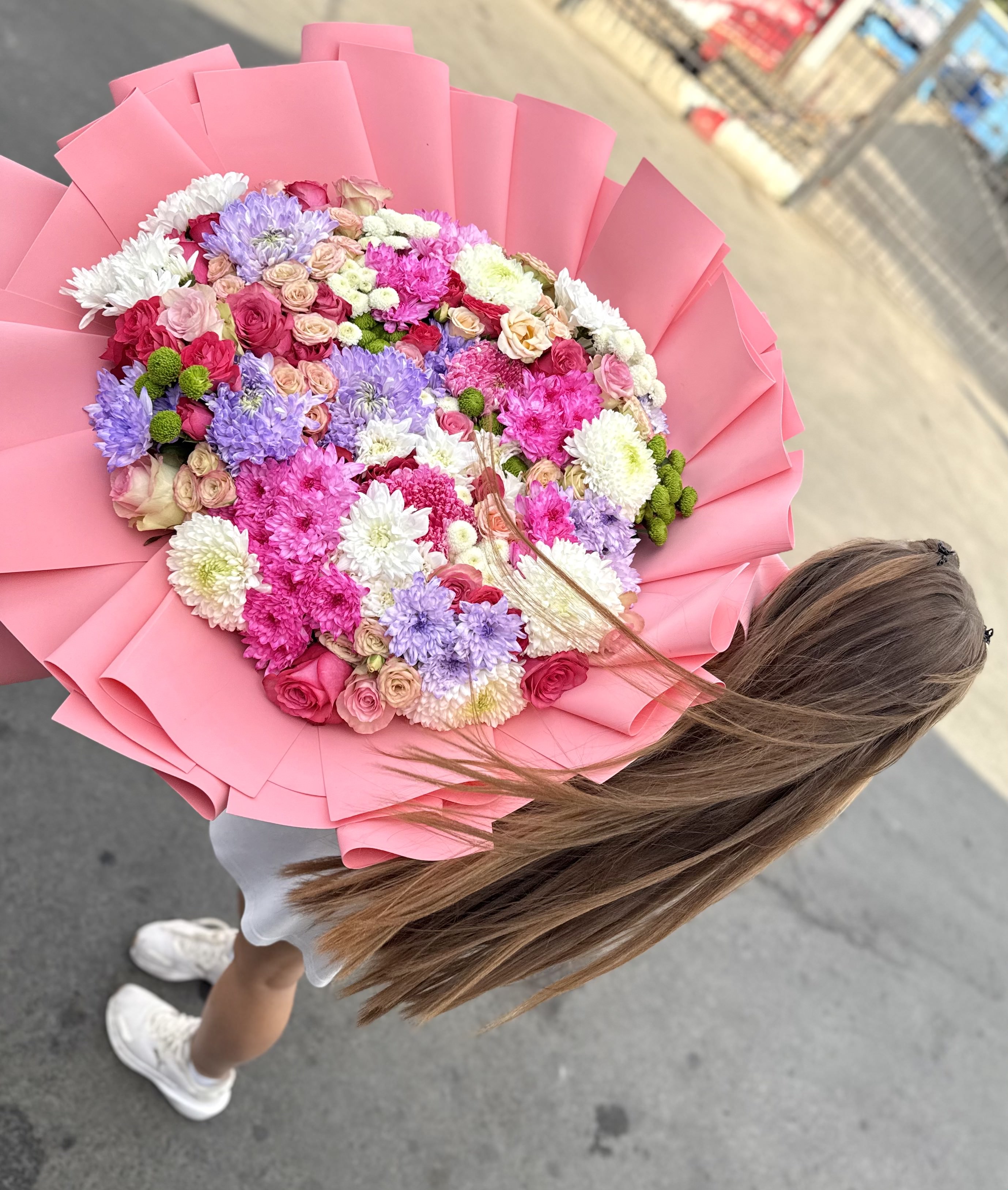 Нежный букет для девушки — Харцызск