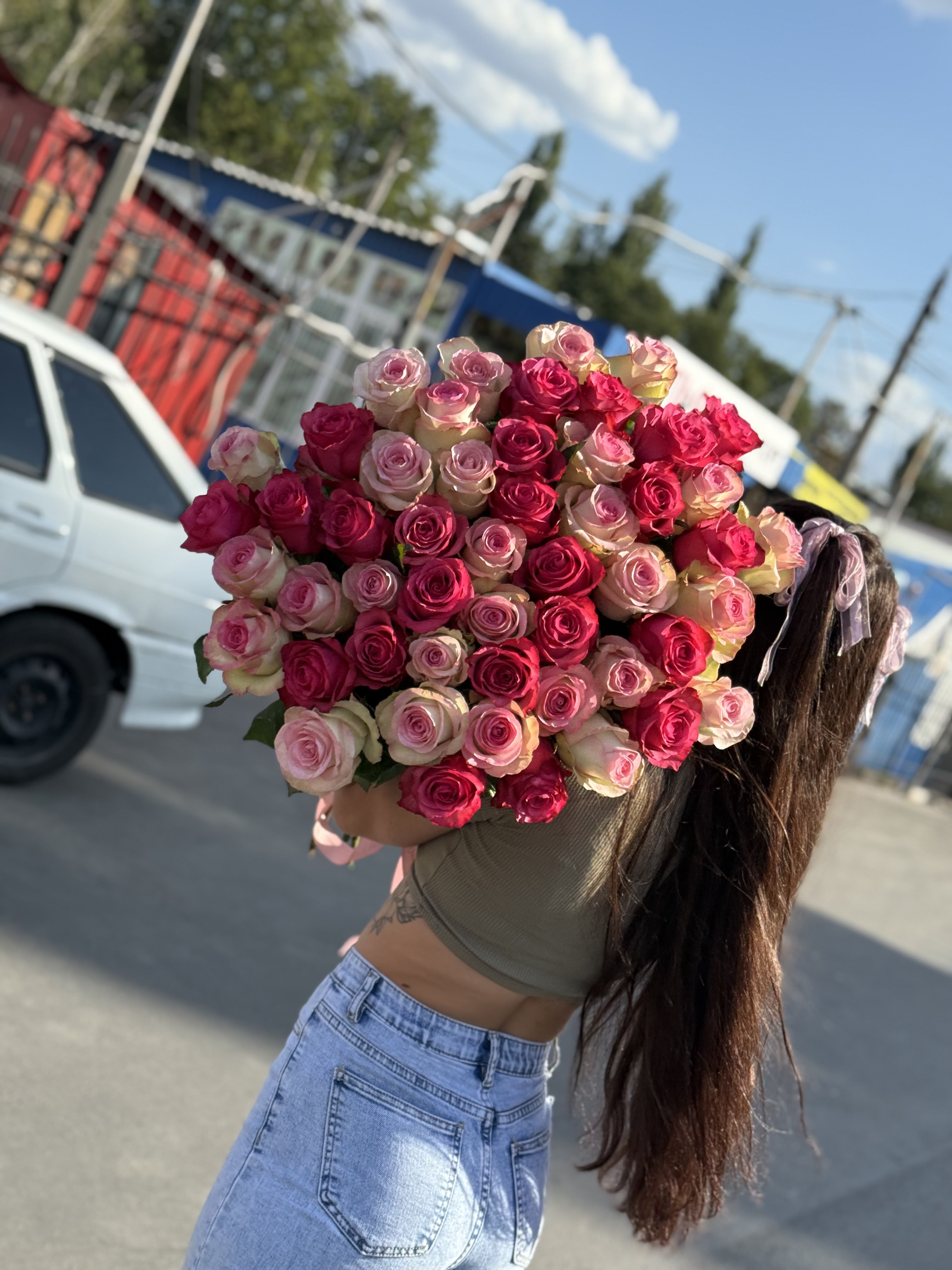 Пышный букет в Харцызске