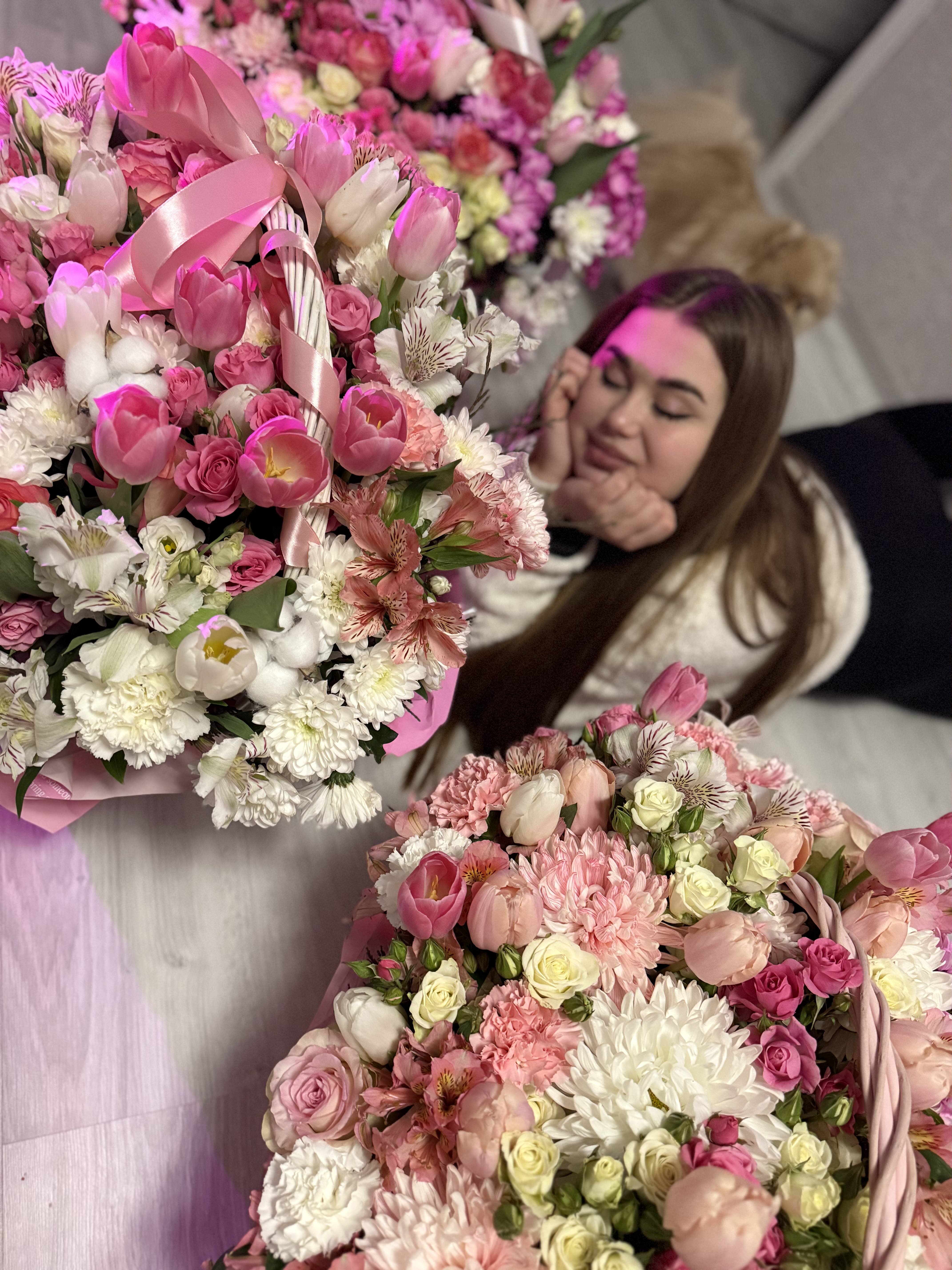 Букет из нежных цветков