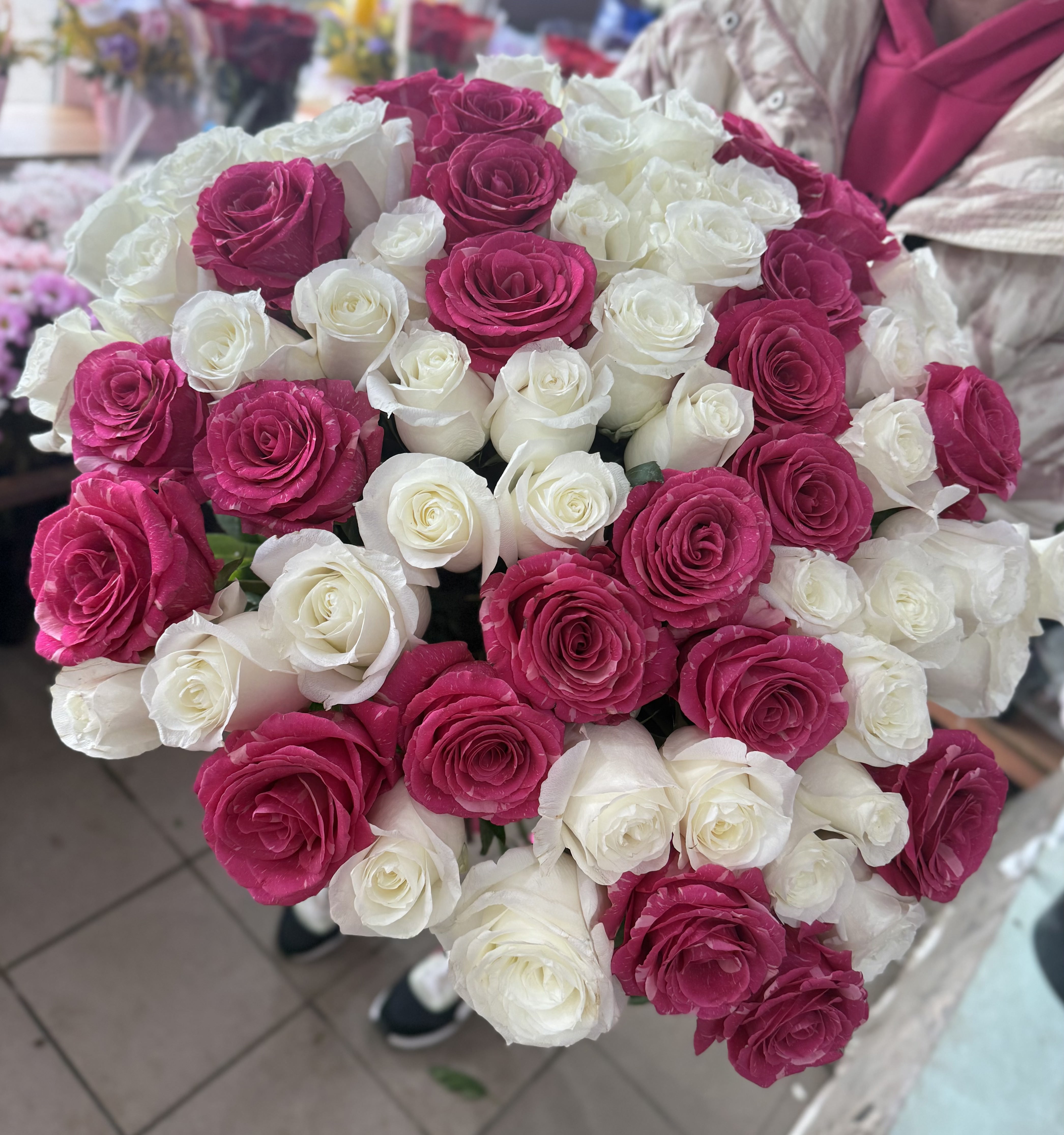 Подарочный букет — свежие цветы